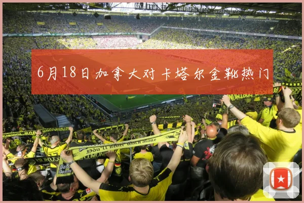6月18日加拿大对卡塔尔金靴热门